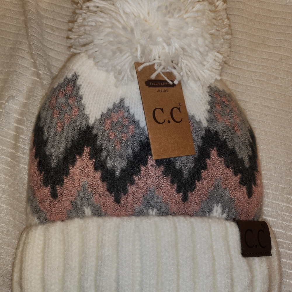 C.C Beanie Fuzzy Lining